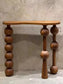 Aged Solid Wood Entryway  Console Table