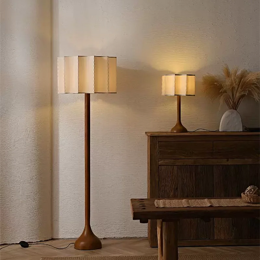 Designer Wabi Sabi Table or Floor Lamp -  2 sizes