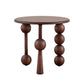 Aged Solid Wood Small Side Table