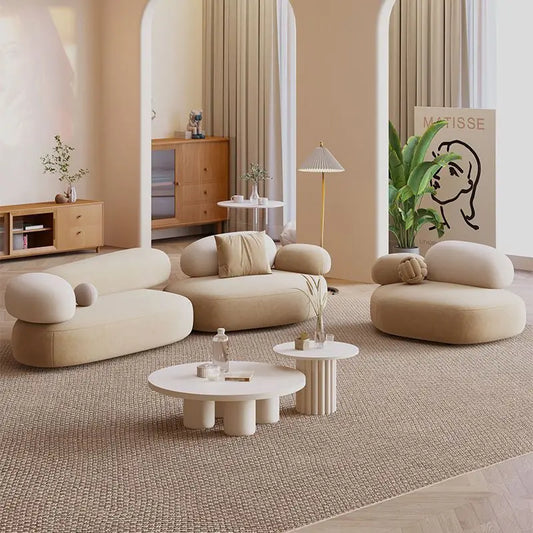 Cobblestone Curved Sofa