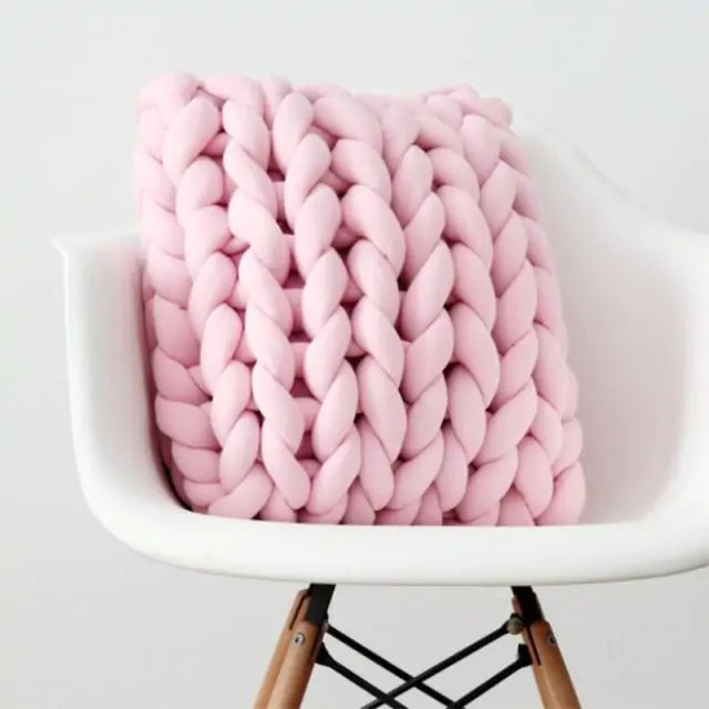 Handmade Braided Cushion