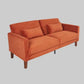 Orange Corduroy Sofa