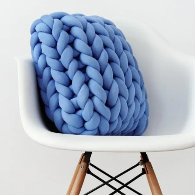 Handmade Braided Cushion