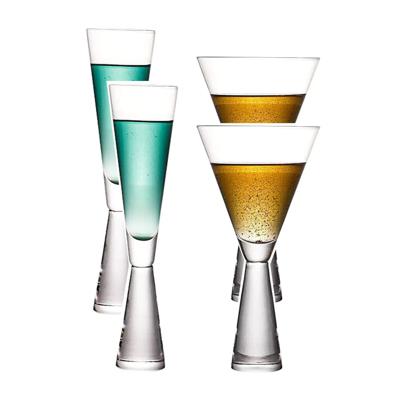 Champagne and Cocktail Glass Set