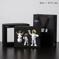 Astronaut and Moon Table Lamp Set