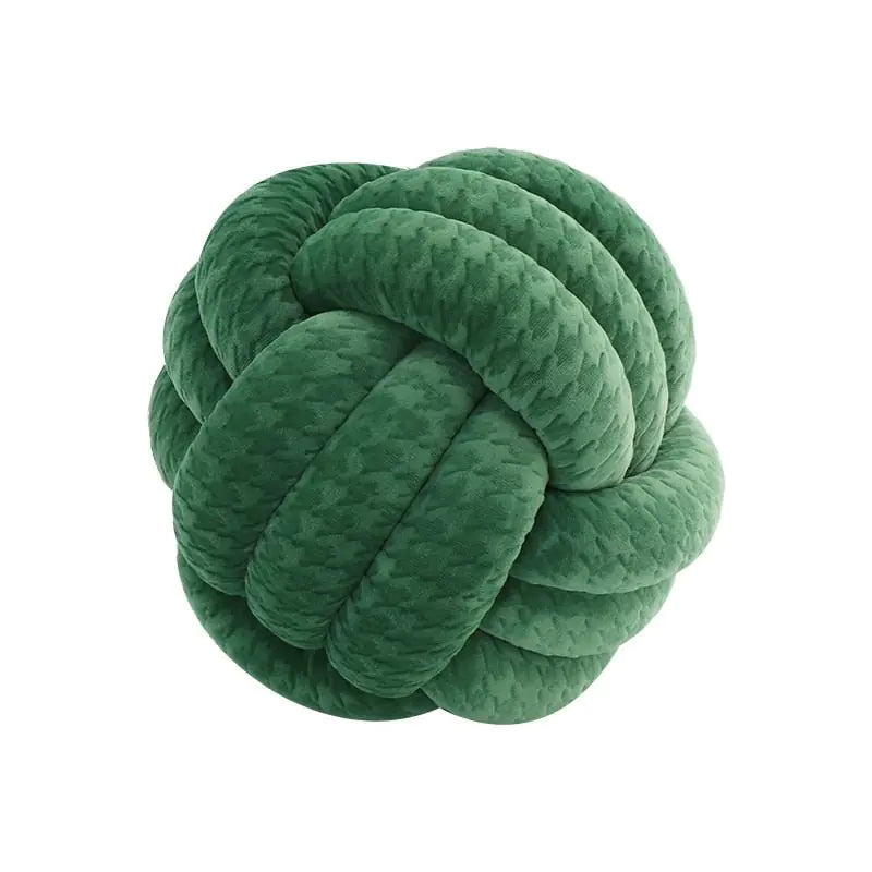 Fun Knotted Ball  - Throw Pillow Cushion