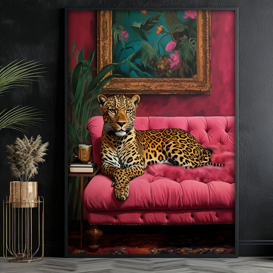Glam Leopard - Wall Art