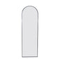 Arched Full length Mirror - Black
