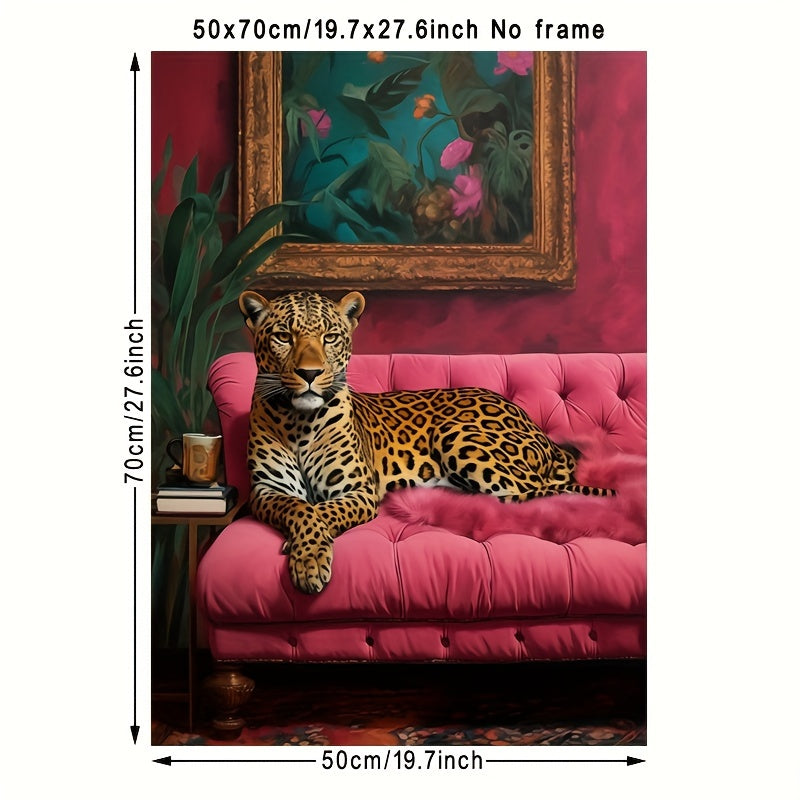 Glam Leopard - Wall Art