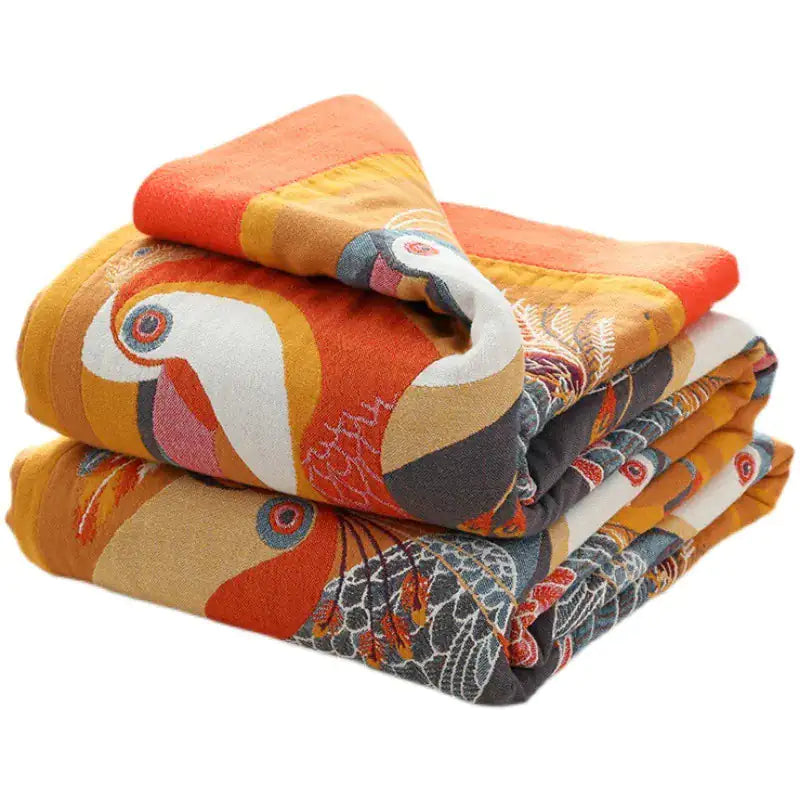 Tropical Garden - Throw Blanket Bedspread