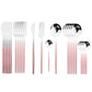 Everyday Cutlery Set - 24pcs, Vibrant Colours