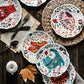 Hand-painted Charming Glazed Dinner Plate