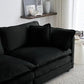 Noir Modern Loveseat