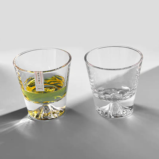 Mount Fuji Whiskey Glass