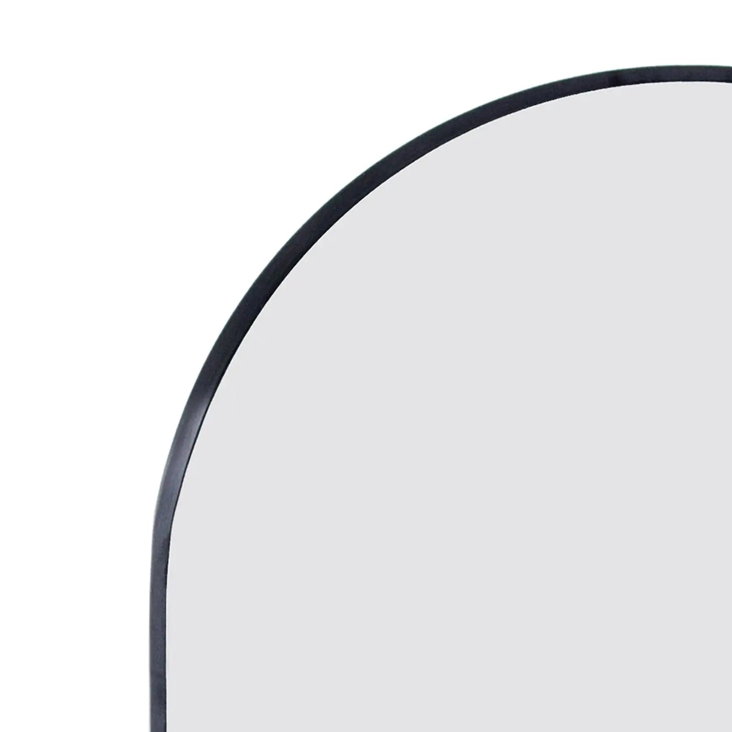 Arched Full length Mirror - Black