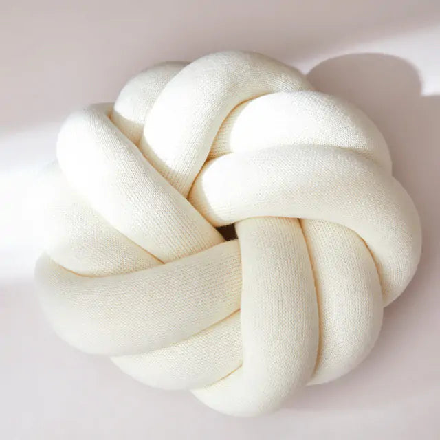 Cotton Hand-Knot Back Cushions