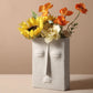 Face Ceramic Vase