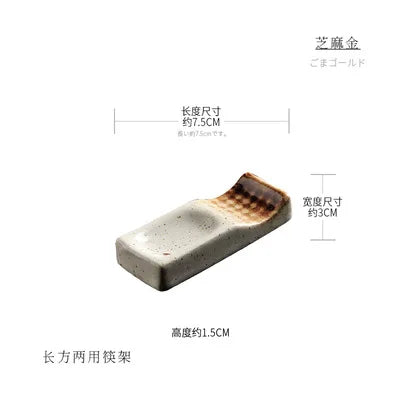 Japanese Retro Ceramic Chopstick Rest