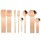 Everyday Cutlery Set - 24pcs, Vibrant Colours