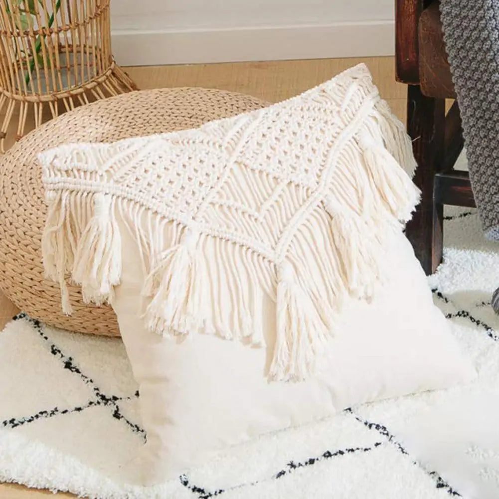 Macrame Hand-woven Cushion Covers