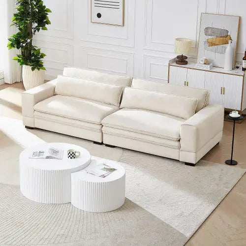 Medieval Modern Fabric Sofa