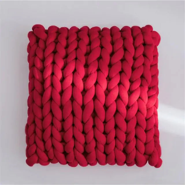 Handmade Braided Cushion