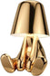 Cute Golden Man  - Cordless Table Lamp